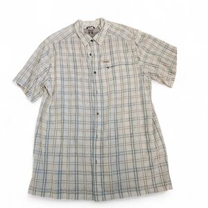 Columbia Mens Medium Short Sleeve Button Down